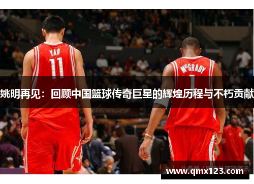 姚明再见：回顾中国篮球传奇巨星的辉煌历程与不朽贡献